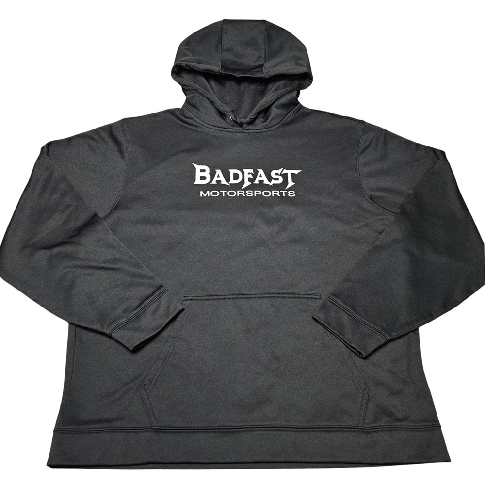 Badfast Motorsports Hoodie XL Black Motocross Racing Streetwear Waconia‎ MN Y2K
